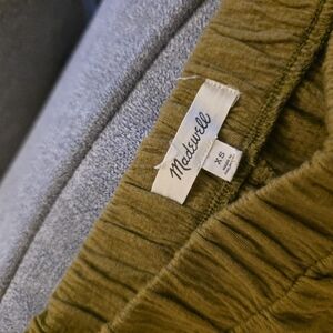 Madewell Mustard Yellow Skirt